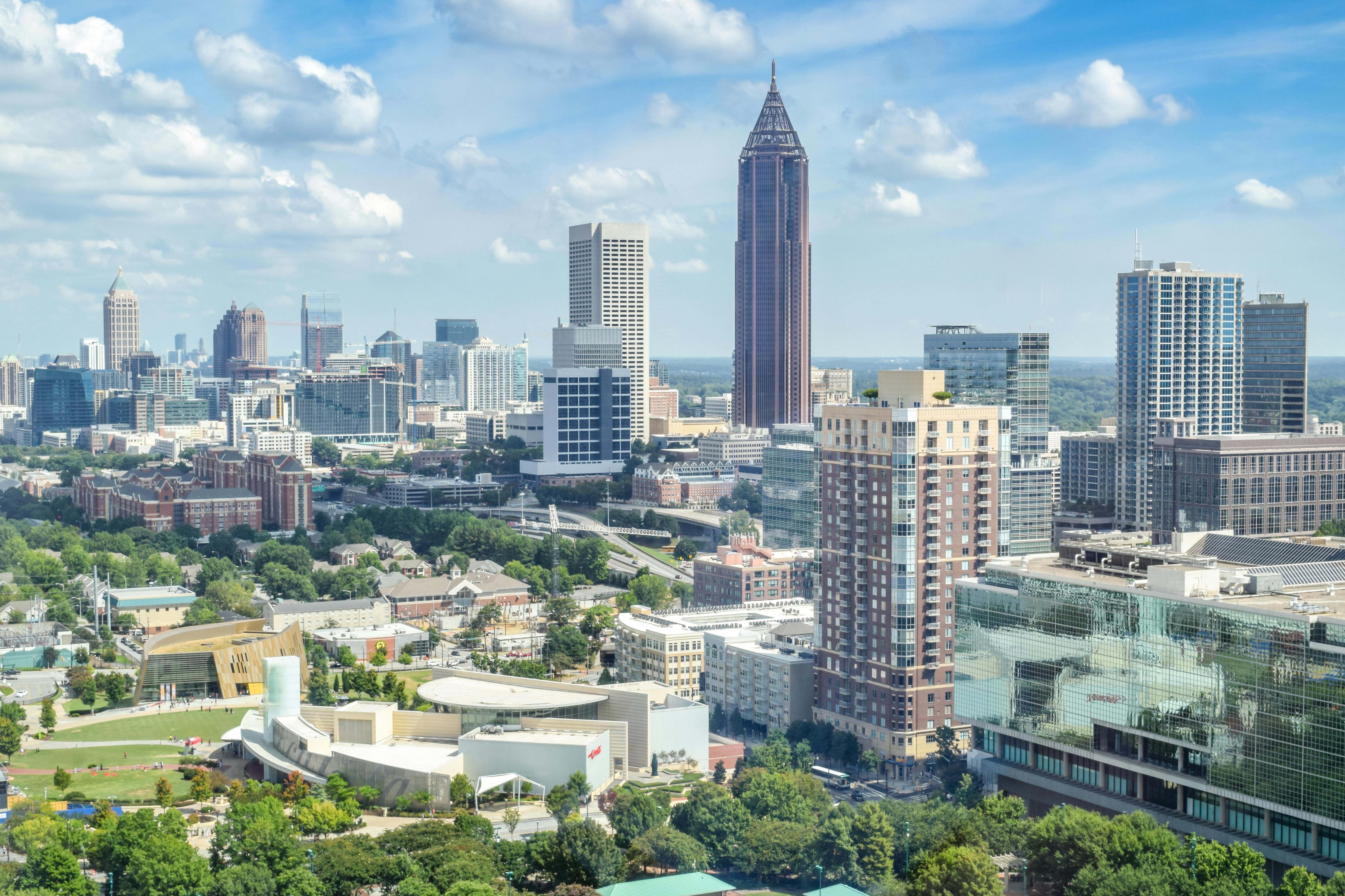 Atlanta, Georgia skyline — home of The Black Table clean energy and EPC firm